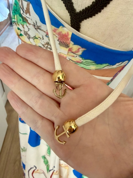 Zimmermann Alight Picnic Nautical Map Midi Dress Linen Blue Print - Picture 11 of 16